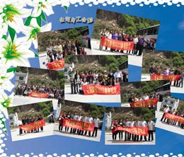 春游员工合影